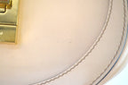 Chloé Drew Bijou Schultertasche Leder Beige