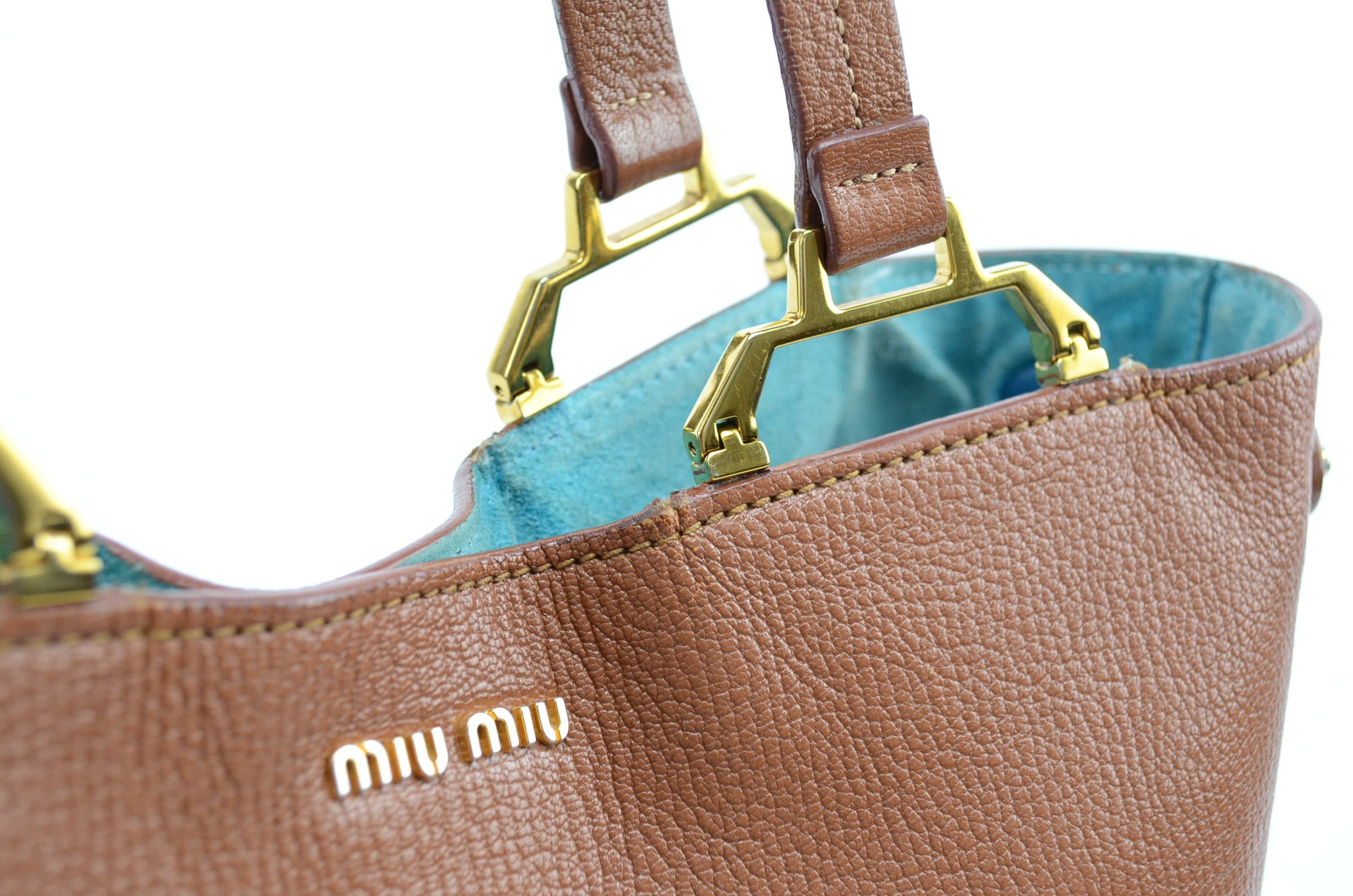Miu Miu Shopper braun