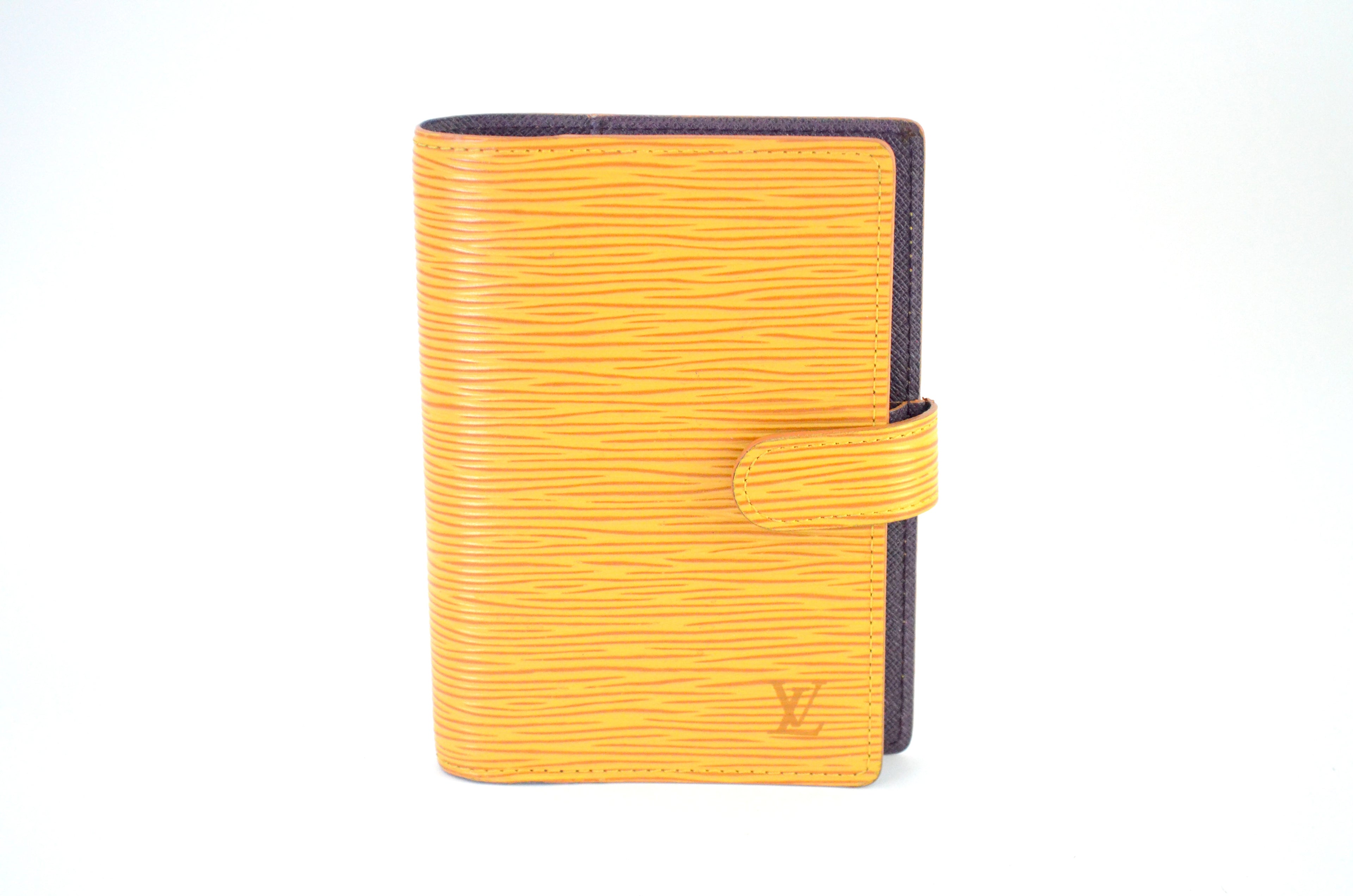 Louis Vuitton Agenda PM Kalenderhülle Epi Leder Gelb