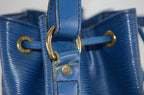 Louis Vuitton Petit Noé Epi Leder Toledo Blau