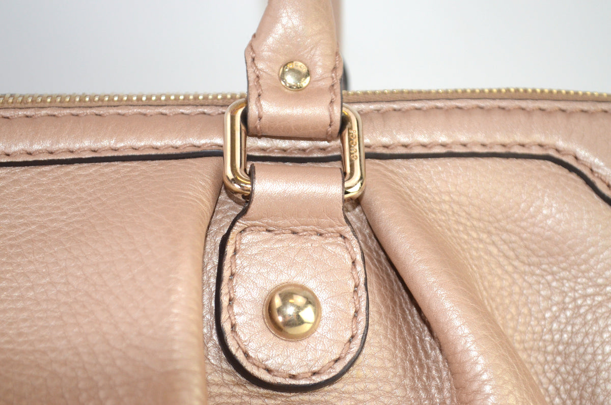 Gucci Sukey Medium Tote Leder Rose Beige