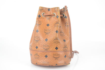 MCM Mini Drawstring Bucket Bag