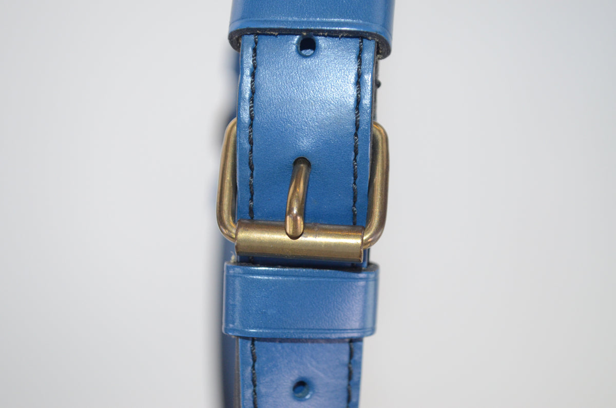 Louis Vuitton Petit Noé Epi Leder Toledo Blau