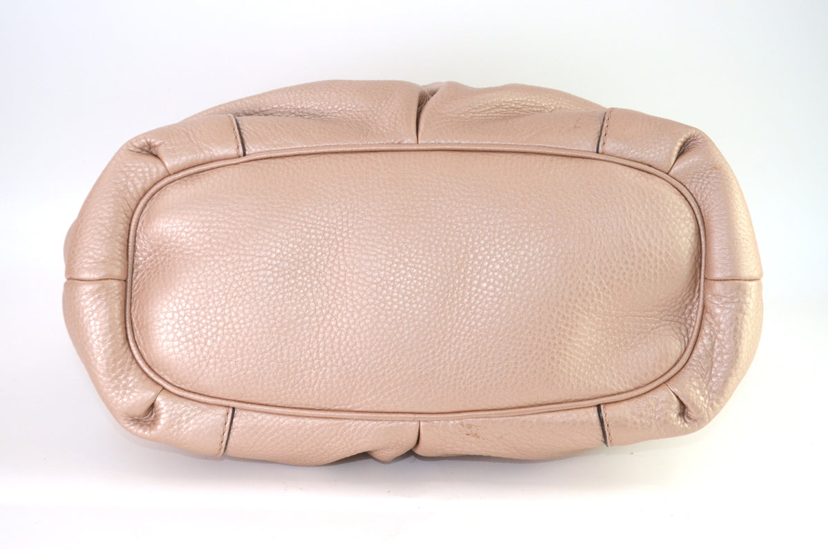 Gucci Sukey Medium Tote Leder Rose Beige