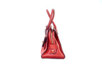 Prada Esplanade Handtasche Saffiano & City Calf Leder Rot