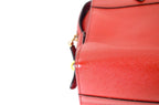 Prada Esplanade Handtasche Saffiano & City Calf Leder Rot