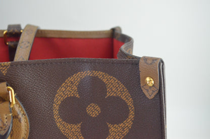 Louis Vuitton Onthego GM Monogram Reverse Giant