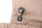 Prada Nappa Gaufre Small Chain Flap Bag Beige