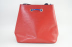 Louis Vuitton NéoNoé Epi Leder rot