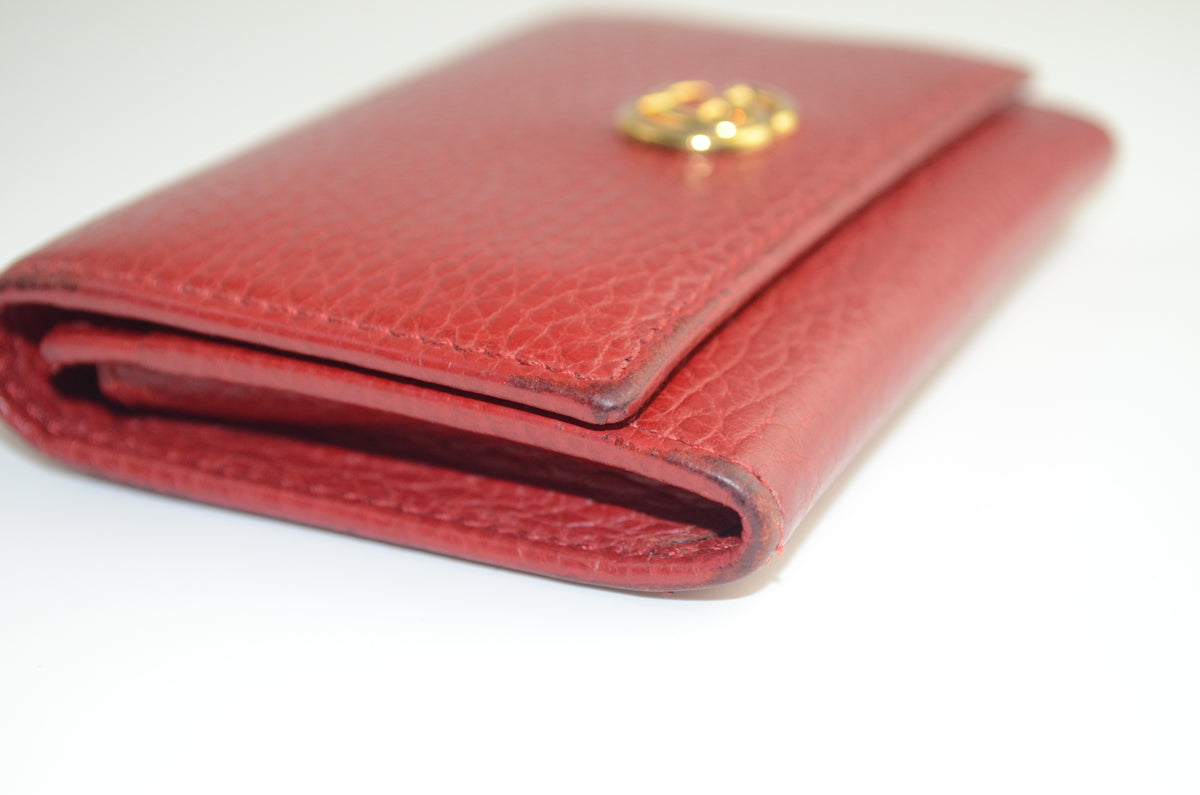 Gucci GG Marmont Kartenetui Red