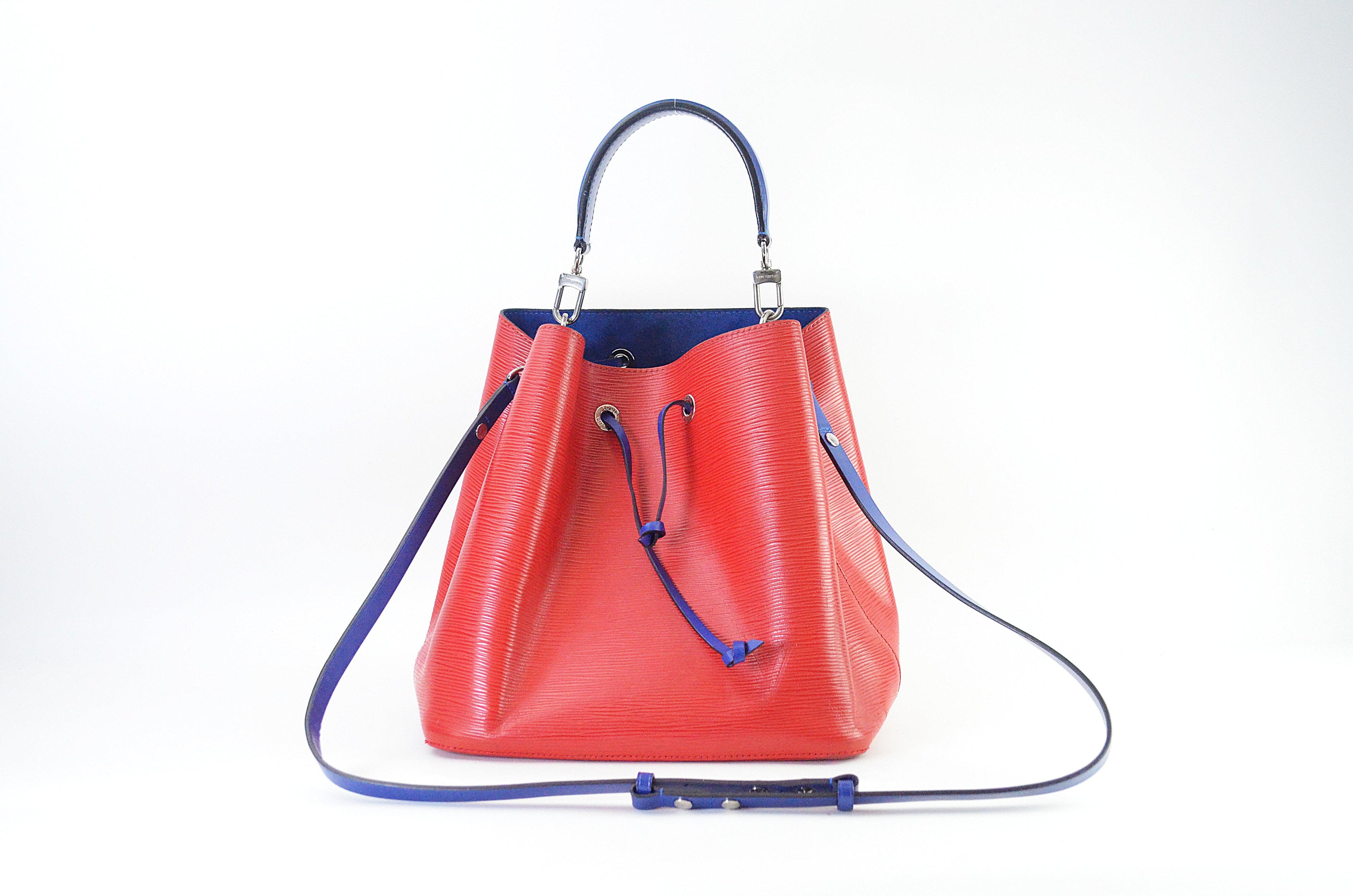 Louis Vuitton NéoNoé Epi Leder rot