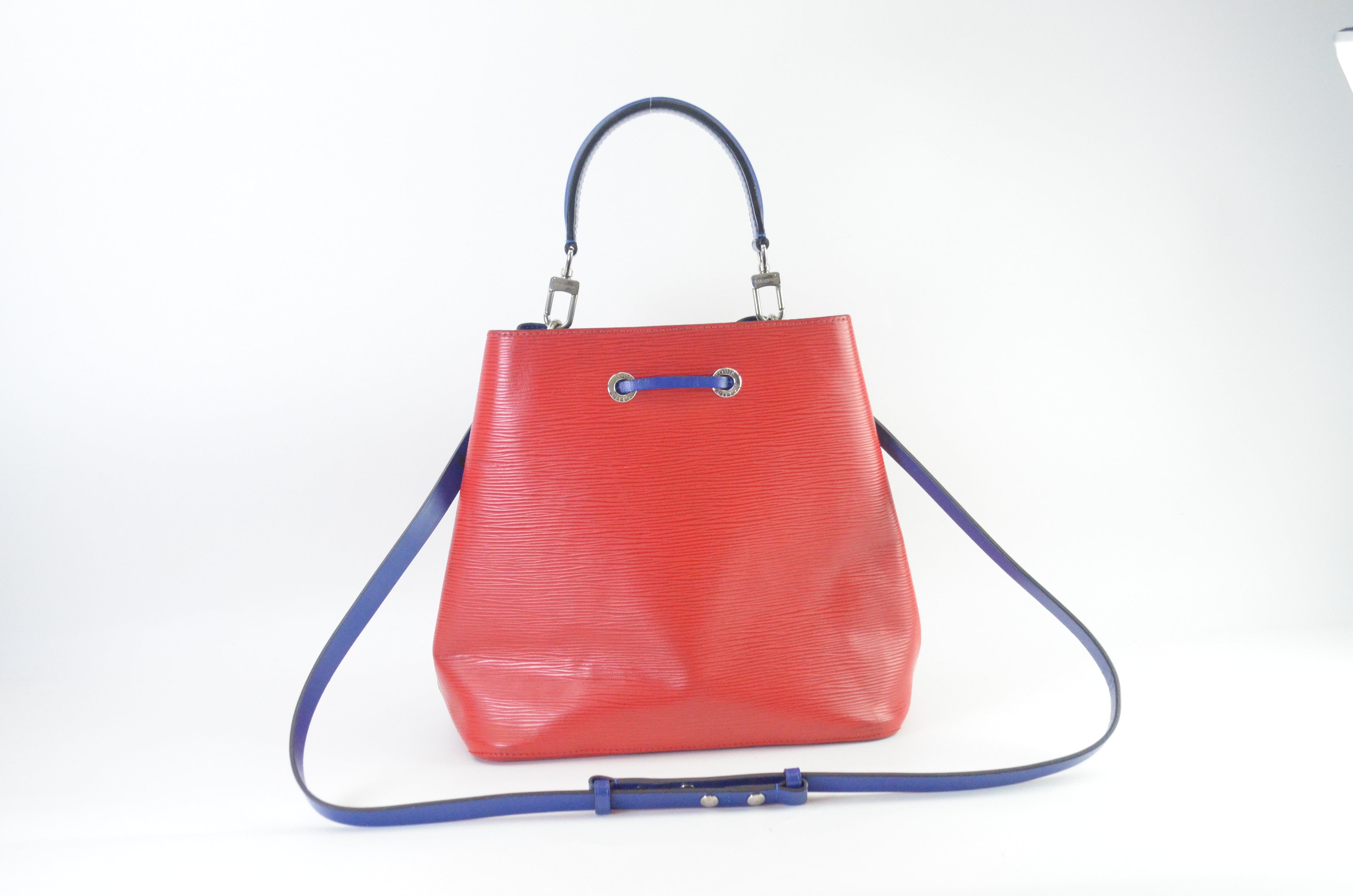 Louis Vuitton NéoNoé Epi Leder rot