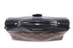 Louis Vuitton One Handle Flap Bag MM Monogram Schwarz