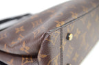 Louis Vuitton One Handle Flap Bag MM Monogram Schwarz