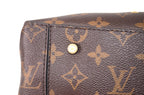 Louis Vuitton One Handle Flap Bag MM Monogram Schwarz