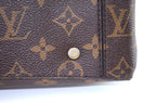 Louis Vuitton One Handle Flap Bag MM Monogram Schwarz