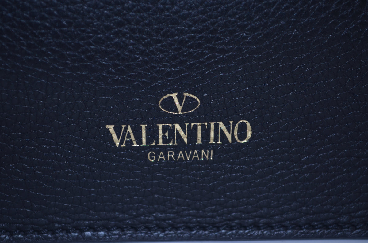 Valentino Garavani The Rope Tote Leder Schwarz