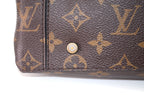 Louis Vuitton One Handle Flap Bag MM Monogram Schwarz
