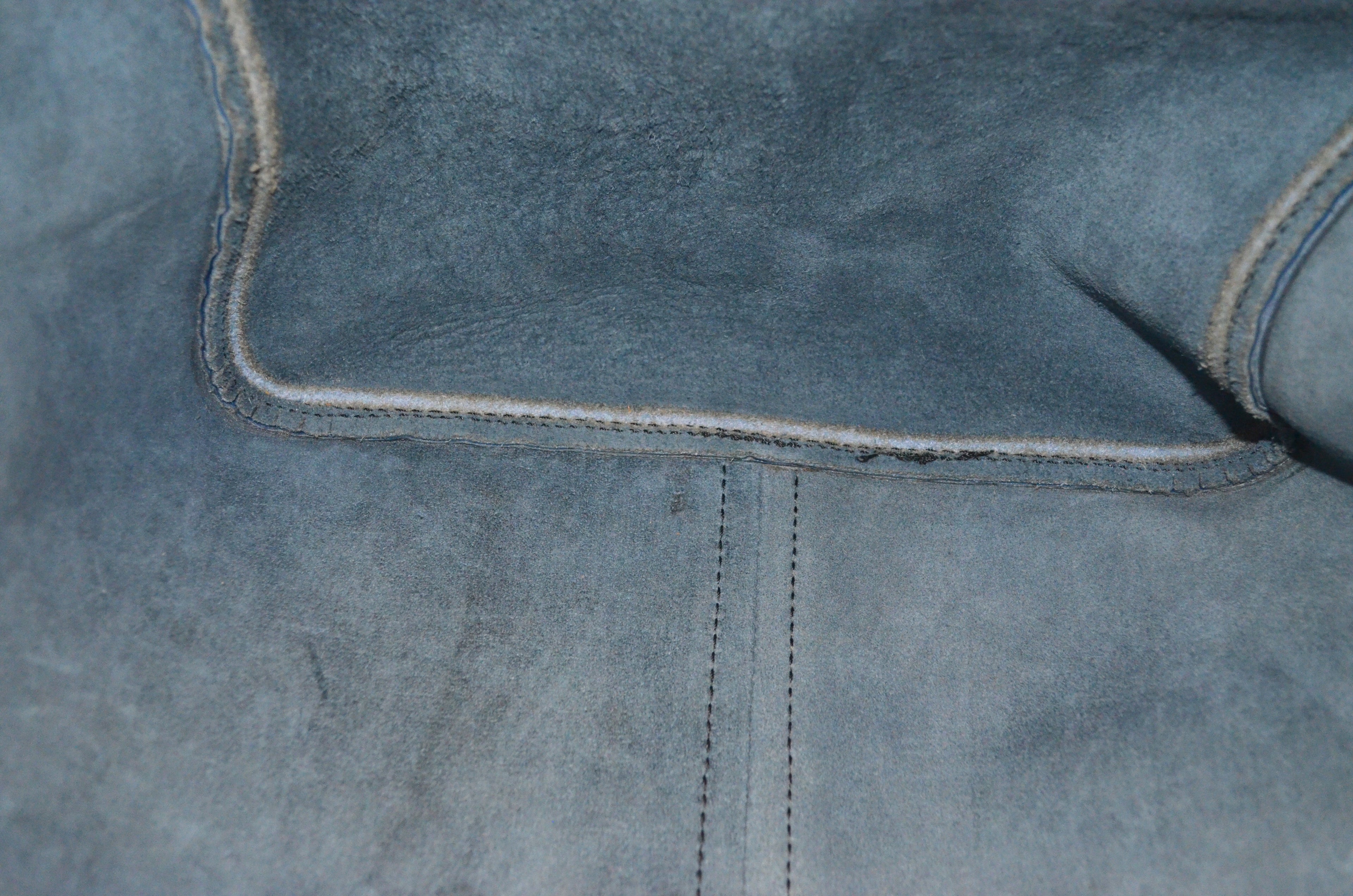 Louis Vuitton Keepall Reisetasche Epi Leder Blau Vintage