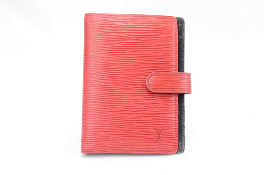 Louis Vuitton Agenda Epi Leder