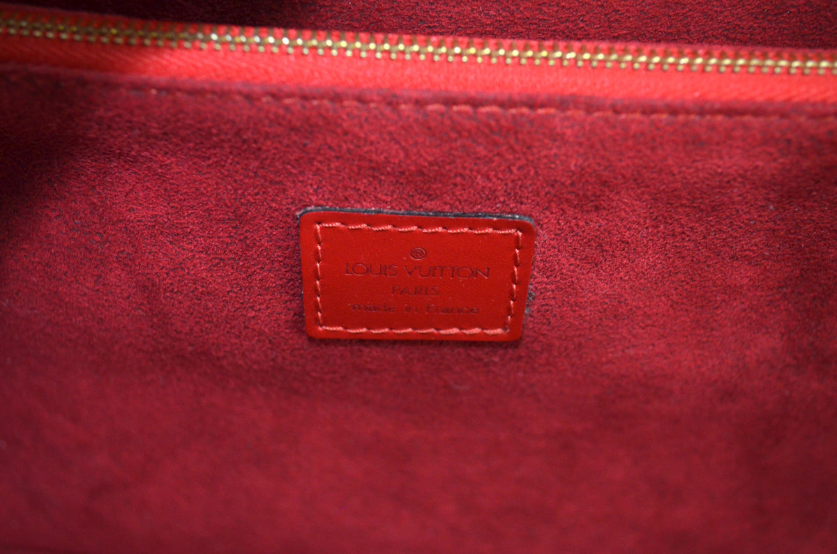 Louis Vuitton Solferino 45 Epi Leder Rot
