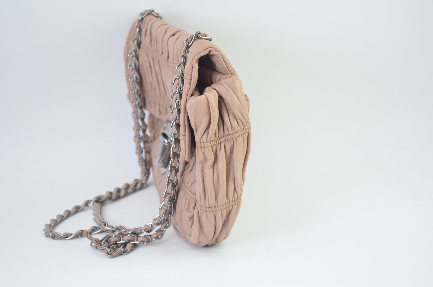 Prada Pink Tessuto Gaufre Shoulder Bag