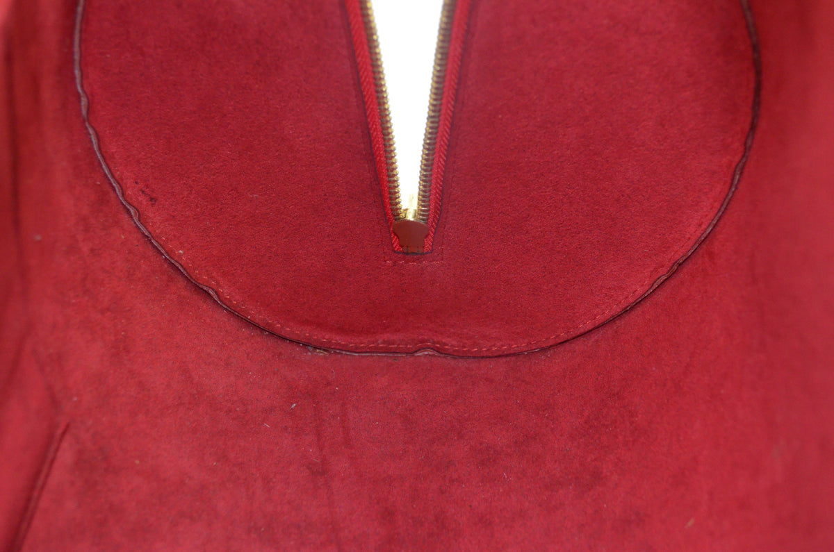 Louis Vuitton Solferino 45 Epi Leder Rot