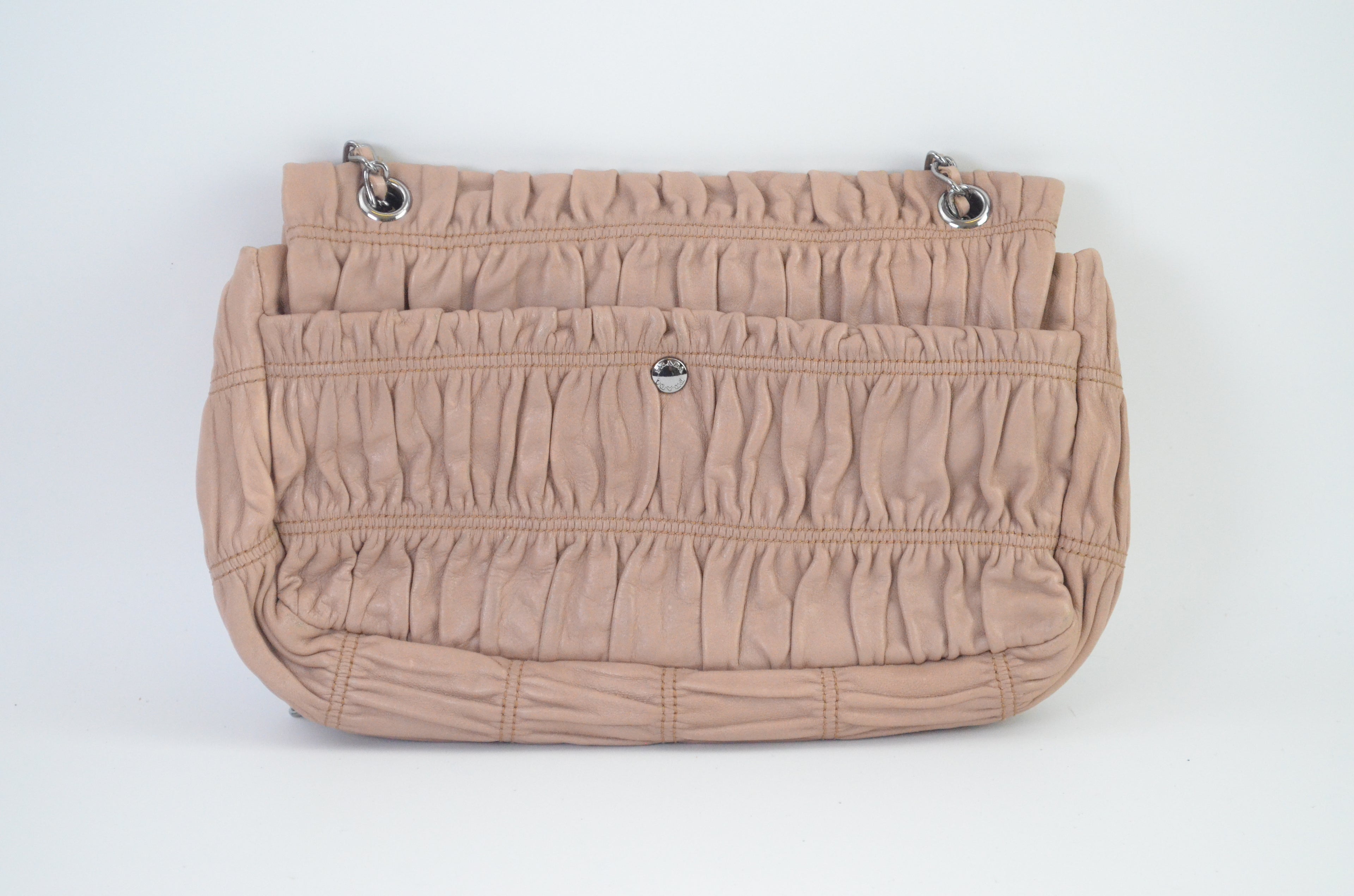 Prada Pink Tessuto Gaufre Shoulder Bag