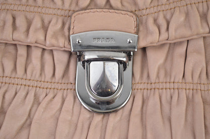 Prada Pink Tessuto Gaufre Shoulder Bag