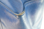 Louis Vuitton Keepall Reisetasche Epi Leder Blau Vintage