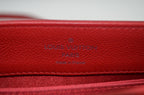Louis Vuitton Lockme II Leder Rot