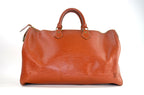 Louis Vuitton Speedy Handtasche Epi Leder Cognac Braun Vintage