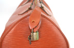 Louis Vuitton Speedy Handtasche Epi Leder Cognac Braun Vintage