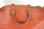Louis Vuitton Speedy Handtasche Epi Leder Cognac Braun Vintage