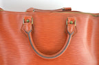 Louis Vuitton Speedy Handtasche Epi Leder Cognac Braun Vintage