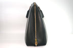 Louis Vuitton Kendall Reisetasche Taiga Leder Grün Vintage