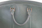 Louis Vuitton Kendall Reisetasche Taiga Leder Grün Vintage
