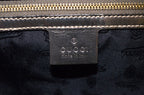 Gucci Bamboo Pop Lackleder Schwarz Metallic