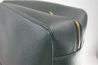 Louis Vuitton Kendall Reisetasche Taiga Leder Grün Vintage