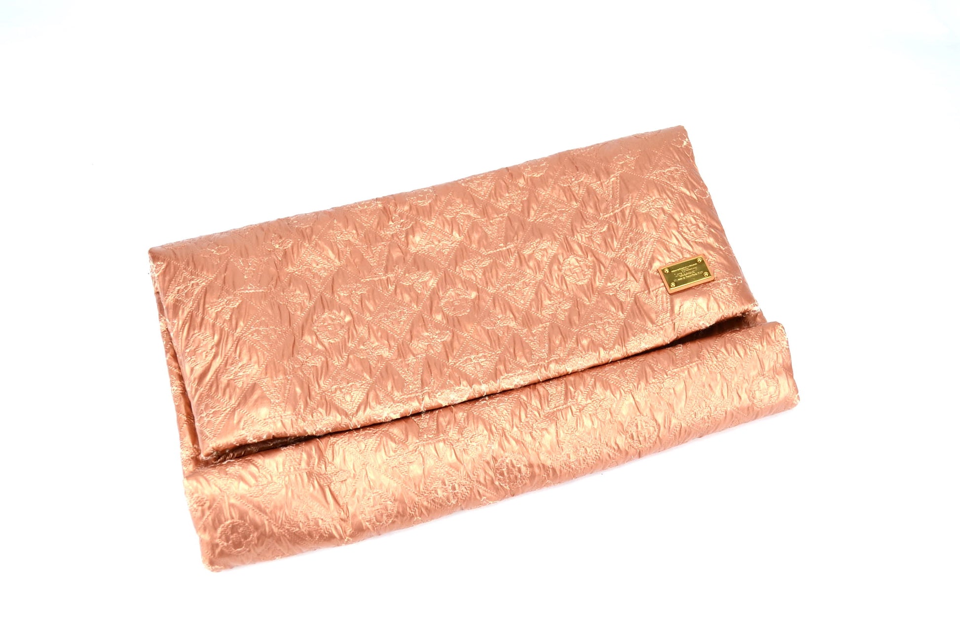 Louis Vuitton Limelight rosegold fold over Clutch – Luxe 4 Less