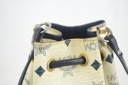 MCM Mini Drawstring Bucket Bag