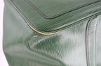 Louis Vuitton Keepall Epi Leder Grün Reisetasche