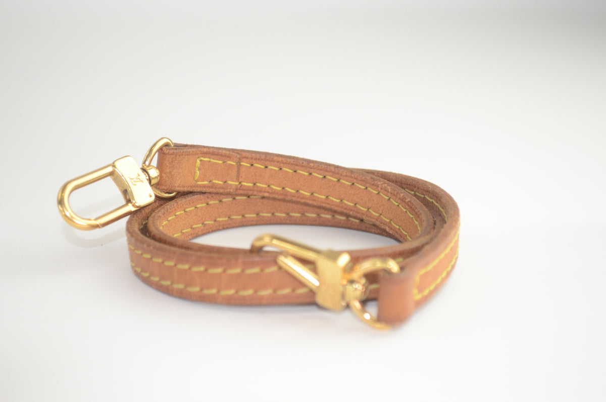 Louis Vuitton Schulterriemen Vachetta Leder Braun