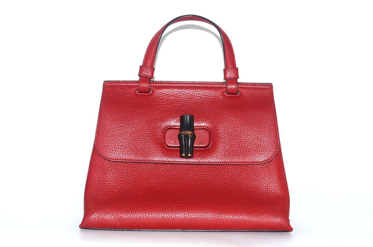 Gucci Bamboo Daily Top Handle Bag Rot