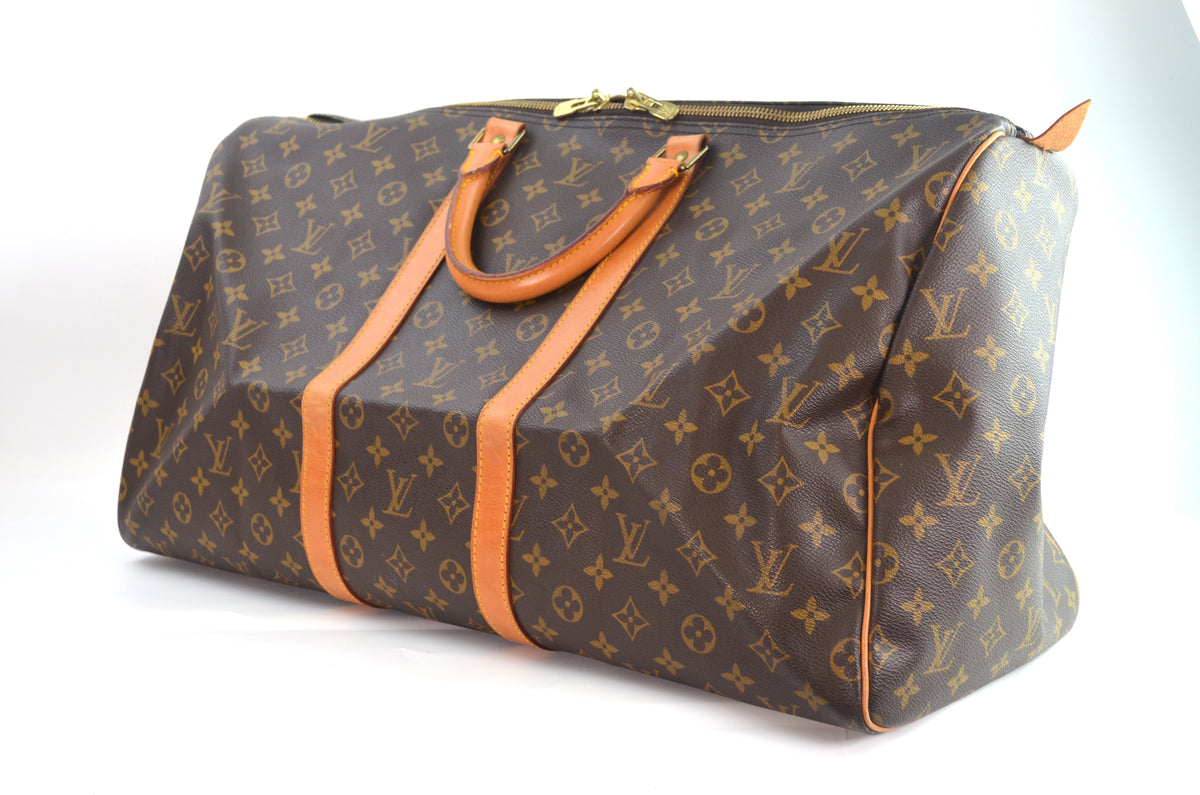 Louis Vuitton Keepall Monogram Canvas Reisetasche