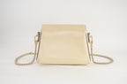 Gucci Interlocking G Shoulder Bag Leder Creme