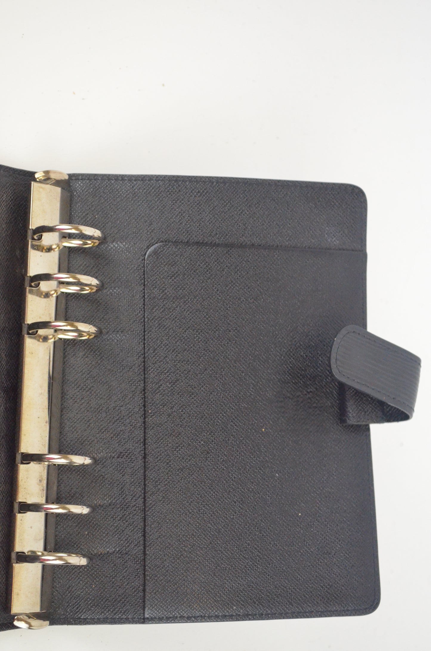 Louis Vuitton Agenda MM Epi Leder