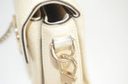 Gucci Interlocking G Shoulder Bag Leder Creme