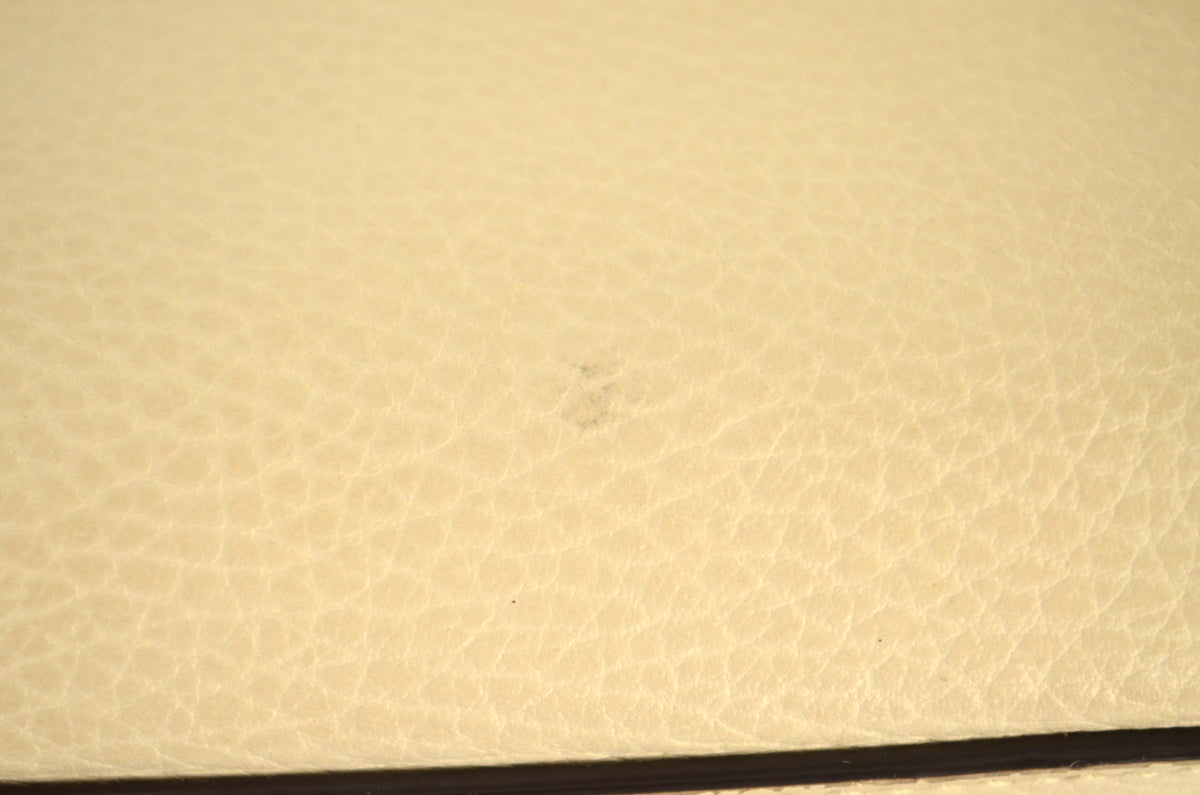 Gucci Interlocking G Shoulder Bag Leder Creme