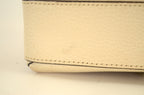 Gucci Interlocking G Shoulder Bag Leder Creme